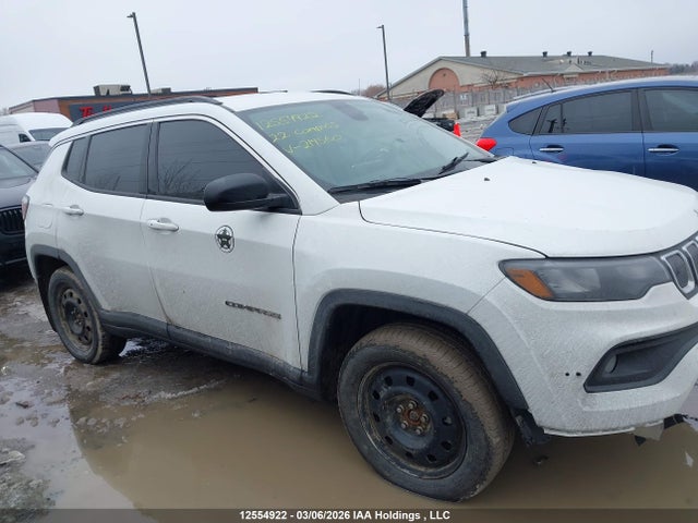 Продаж на аукціоні авто 2022 Jeep Compass North, vin: 3C4NJDBB6NT214560, номер лоту: 12554922
