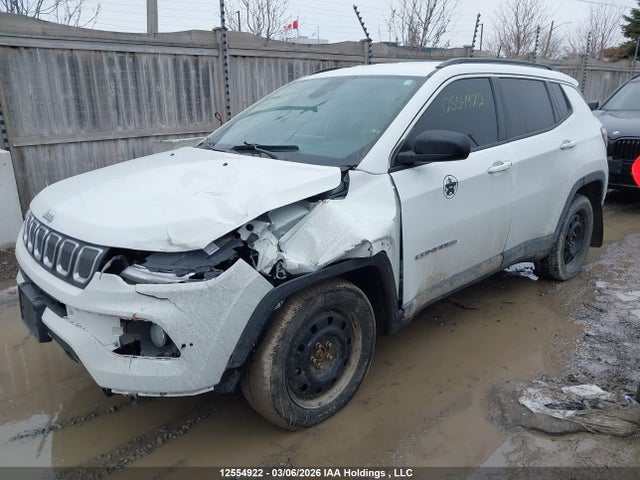 Продаж на аукціоні авто 2022 Jeep Compass North, vin: 3C4NJDBB6NT214560, номер лоту: 12554922