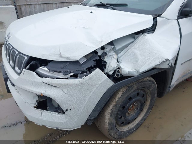 Продаж на аукціоні авто 2022 Jeep Compass North, vin: 3C4NJDBB6NT214560, номер лоту: 12554922