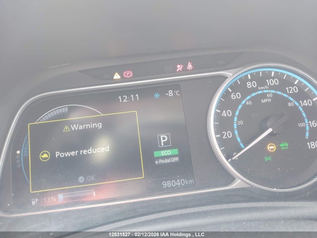 1N4AZ1CP8KC316908 Nissan Leaf S/sl/sv
