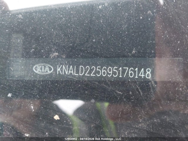 Продажа на аукционе авто 2009 Kia Amanti, vin: KNALD225695176148, номер лота: 12554952