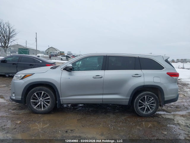 Продажа на аукционе авто 2018 Toyota Highlander Hybrid Xle, vin: 5TDJGRFH6JS050207, номер лота: 12554960