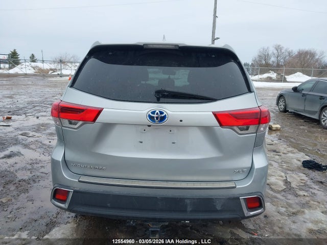 Продажа на аукционе авто 2018 Toyota Highlander Hybrid Xle, vin: 5TDJGRFH6JS050207, номер лота: 12554960