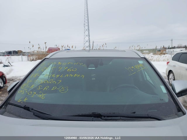 Продажа на аукционе авто 2018 Toyota Highlander Hybrid Xle, vin: 5TDJGRFH6JS050207, номер лота: 12554960