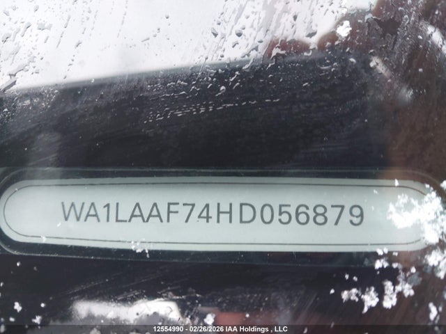 WA1LAAF74HD056879 Audi Q7 3.0t Progressiv