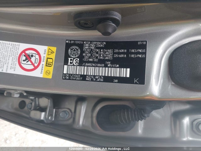 JTJBARBZ9K2188608 Lexus Nx 300 Base/300 F Sport
