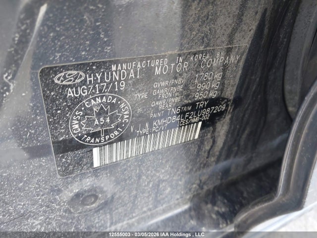 Hyundai Elantra 2020 KMHD84LF2LU987209 Image 9