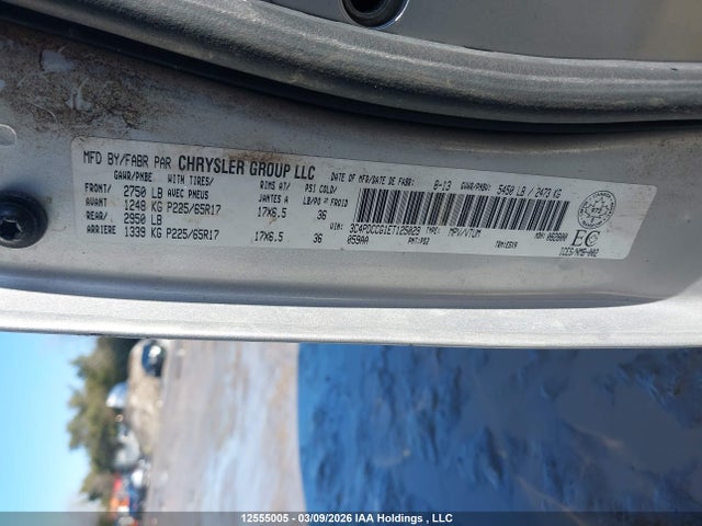 12555005 :رقم المزاد ، 3C4PDCCG1ET125029 vin ، 2014 Dodge Journey مزاد بيع