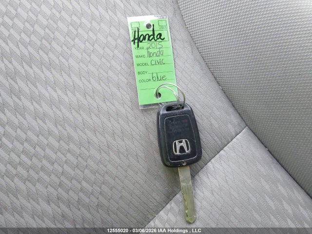 Продаж на аукціоні авто 2015 Honda Civic Lx, vin: 2HGFB2F4XFH020983, номер лоту: 12555020