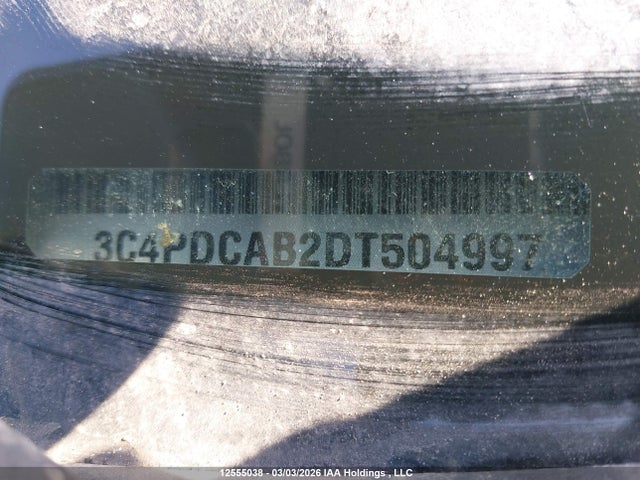 12555038 :رقم المزاد ، 3C4PDCAB2DT504997 vin ، 2013 Dodge Journey مزاد بيع