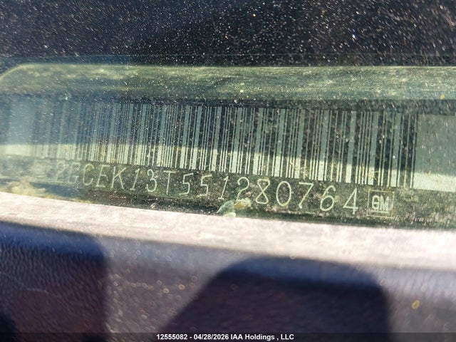 12555082 :رقم المزاد ، 2GCEK13T551280764 vin ، 2005 Chevrolet Silverado K1500 مزاد بيع