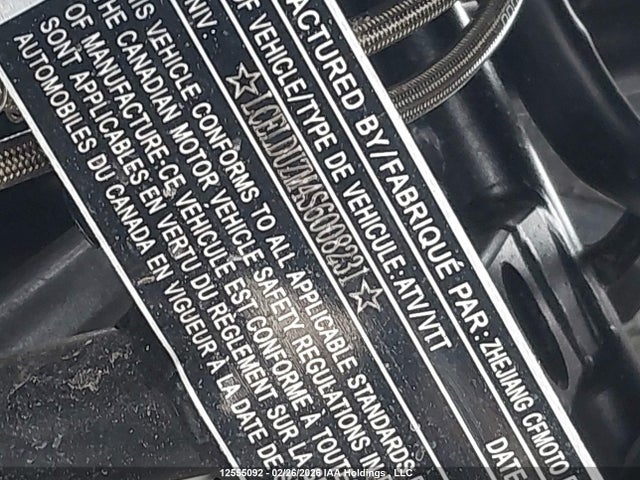 Cf Moto Cforce 600 Touring 2025 LCELDUZM4S6008231 Image 9