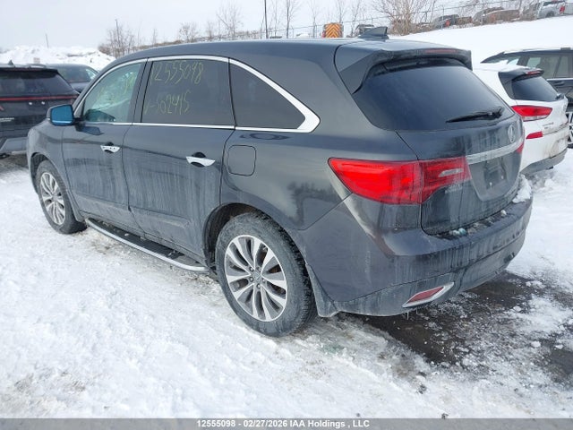 2014 Acura Mdx Technology მანქანა იყიდება აუქციონზე, vin: 5FRYD4H4XEB502415, აუქციონის ნომერი: 12555098