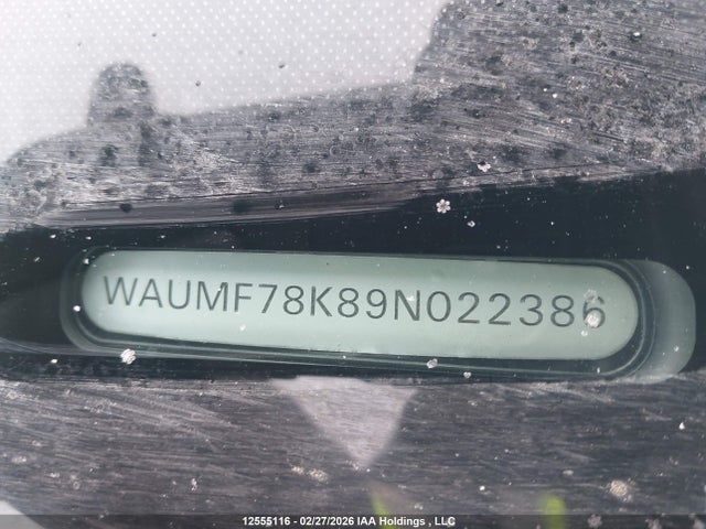Продажа на аукционе авто 2009 Audi A4 Prestige, vin: WAUMF78K89N022386, номер лота: 12555116