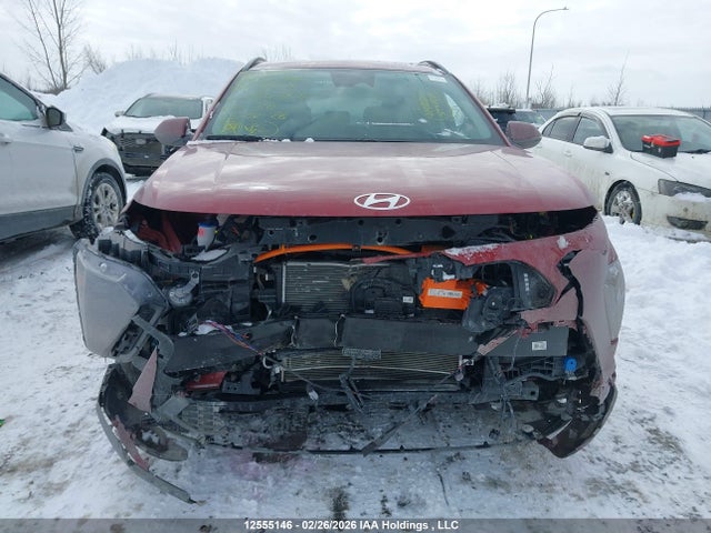 12555146 :رقم المزاد ، KM8HC3A63SU024363 vin ، 2025 Hyundai Kona Electric Preferred مزاد بيع
