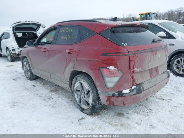 12555146 :رقم المزاد ، KM8HC3A63SU024363 vin ، 2025 Hyundai Kona Electric Preferred مزاد بيع