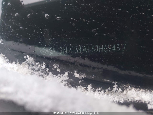 5NPE34AF6JH694317 Hyundai Sonata
