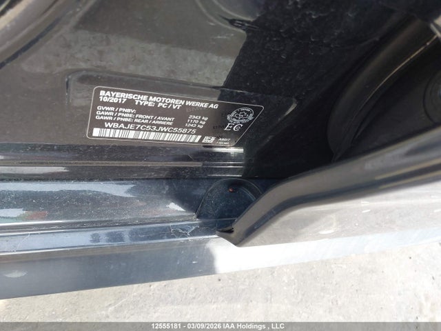 WBAJE7C53JWC55875 BMW 540i Xdrive