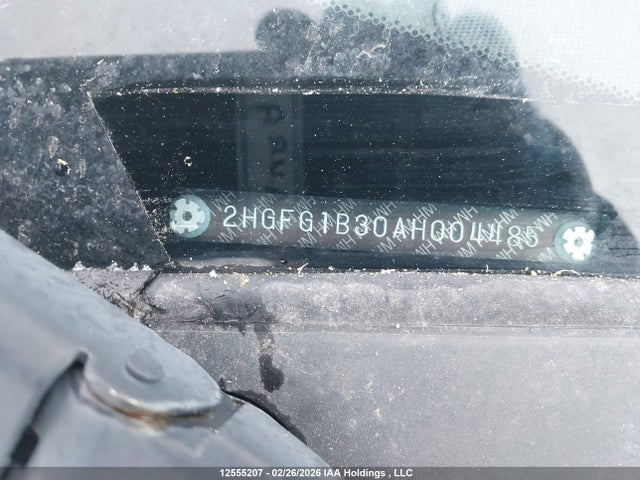 12555207 :رقم المزاد ، 2HGFG1B30AH004485 vin ، 2010 Honda Civic Cpe مزاد بيع