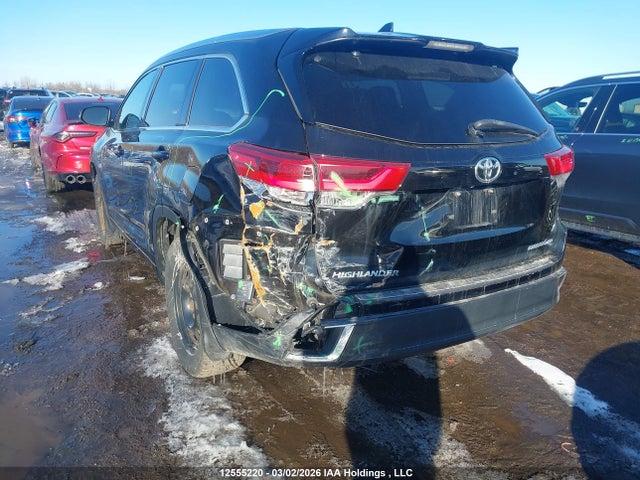 5TDDZRFH8JS839143 Toyota Highlander Limited