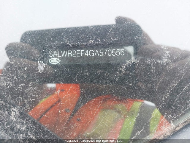 SALWR2EF4GA570556 Land Rover Range Rover Sport V8 Supercharged