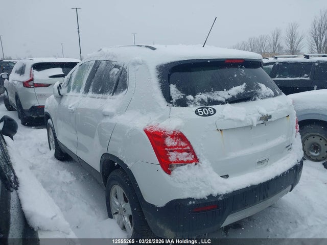 Продаж на аукціоні авто 2016 Chevrolet Trax 1lt, vin: 3GNCJPSB4GL232753, номер лоту: 12555265