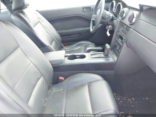 2007 Ford Mustang V6 მანქანა იყიდება აუქციონზე, vin: 1ZVFT80N575205173, აუქციონის ნომერი: 12516379