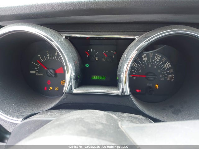 2007 Ford Mustang V6 მანქანა იყიდება აუქციონზე, vin: 1ZVFT80N575205173, აუქციონის ნომერი: 12516379