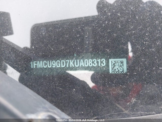 1FMCU9GD7KUA08313 Ford Escape