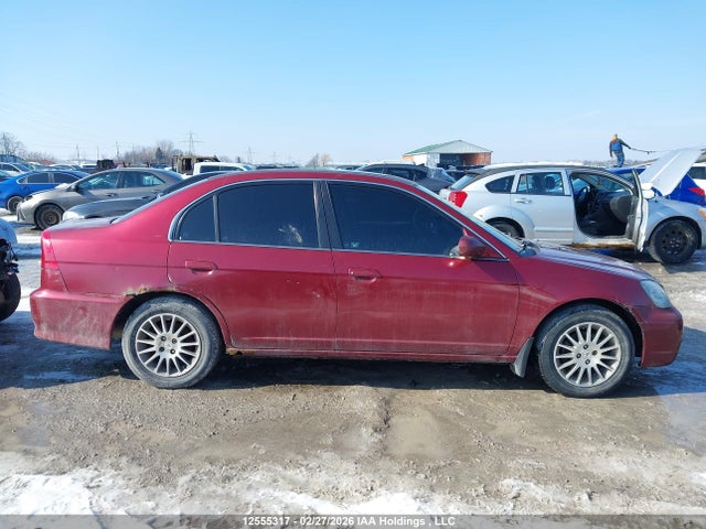 2005 Acura El Premium მანქანა იყიდება აუქციონზე, vin: 2HHES36855H101002, აუქციონის ნომერი: 12555317