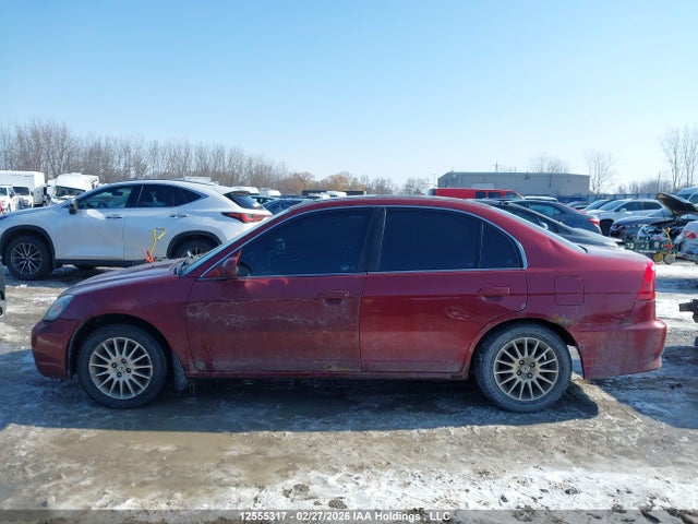 2005 Acura El Premium მანქანა იყიდება აუქციონზე, vin: 2HHES36855H101002, აუქციონის ნომერი: 12555317