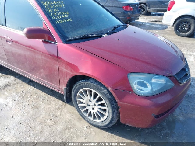 2005 Acura El Premium მანქანა იყიდება აუქციონზე, vin: 2HHES36855H101002, აუქციონის ნომერი: 12555317