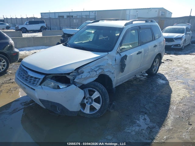 12555376 :رقم المزاد ، JF2SHCBC0CH455948 vin ، 2012 Subaru Forester 2.5x مزاد بيع