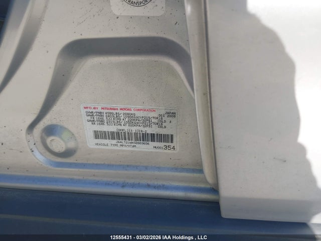 Продажа на аукционе авто 2009 Mitsubishi Outlander Es, vin: JA4LT21WX9Z603656, номер лота: 12555431