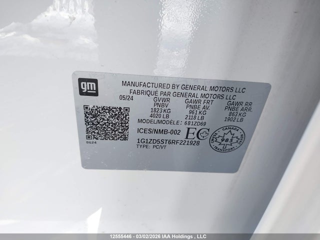 1G1ZD5ST6RF221928 Chevrolet Malibu