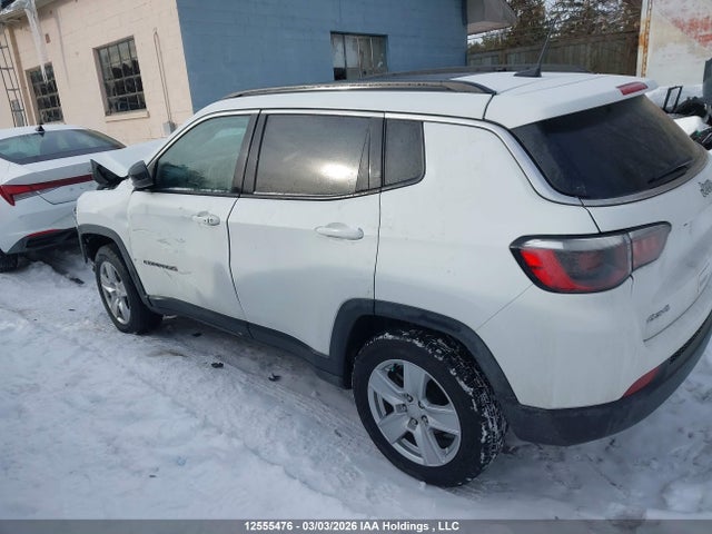 2022 Jeep Compass North მანქანა იყიდება აუქციონზე, vin: 3C4NJDBB2NT167821, აუქციონის ნომერი: 12555476