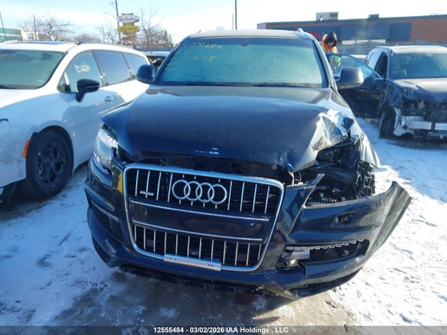 12555484 :رقم المزاد ، WA1DGCFE4ED003625 vin ، 2014 Audi Q7 3.0t Sport مزاد بيع