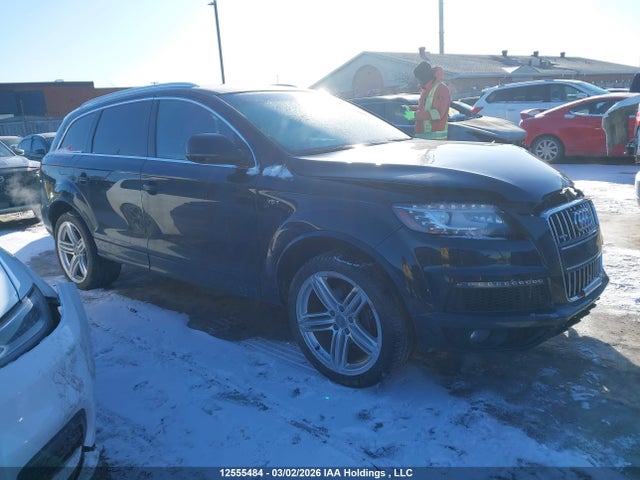 12555484 :رقم المزاد ، WA1DGCFE4ED003625 vin ، 2014 Audi Q7 3.0t Sport مزاد بيع