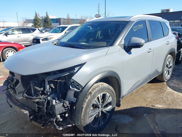 12555497 :رقم المزاد ، JN8BT3BBXNW331175 vin ، 2022 Nissan Rogue Sv مزاد بيع