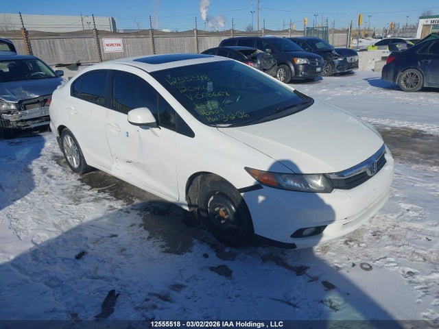 12555518 :رقم المزاد ، 2HGFB2F50CH008667 vin ، 2012 Honda Civic Ex مزاد بيع