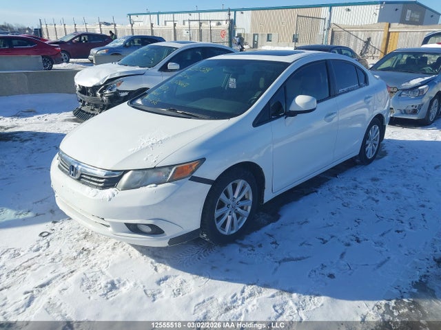 12555518 :رقم المزاد ، 2HGFB2F50CH008667 vin ، 2012 Honda Civic Ex مزاد بيع