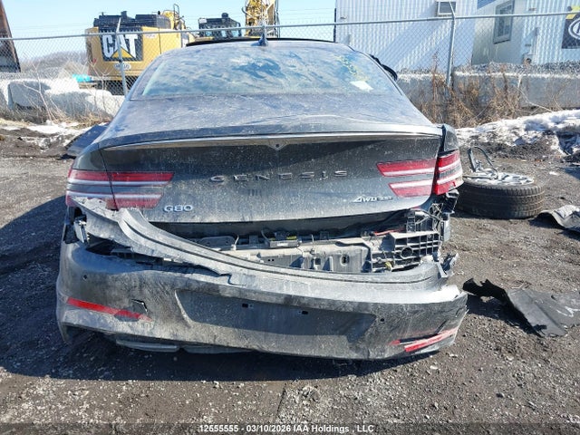 12555555 :رقم المزاد ، KMTGB4SC6PU180001 vin ، 2023 Genesis G80 Advanced مزاد بيع