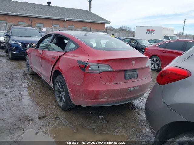 5YJ3E1EA8NF341001 Tesla Model 3 Rwd/standard Range