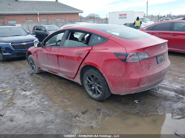 5YJ3E1EA8NF341001 Tesla Model 3 Rwd/standard Range