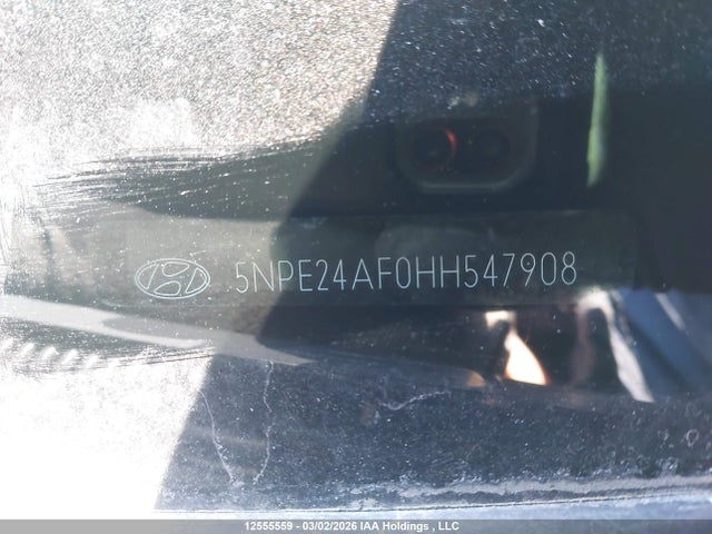 5NPE24AF0HH547908 Hyundai SONATA SE