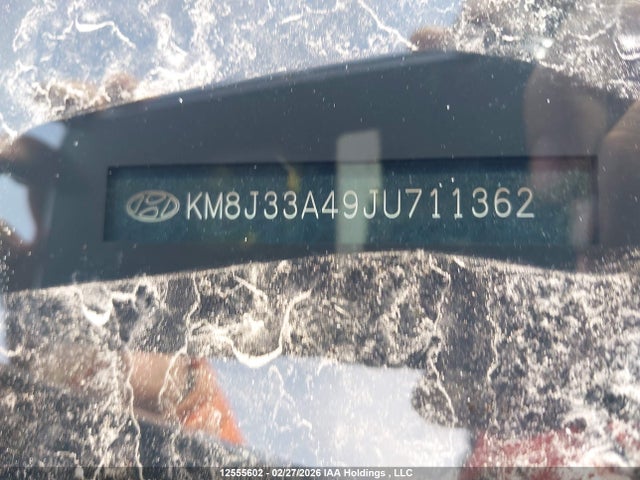 KM8J33A49JU711362 Hyundai Tucson Limited/sport And Eco/se
