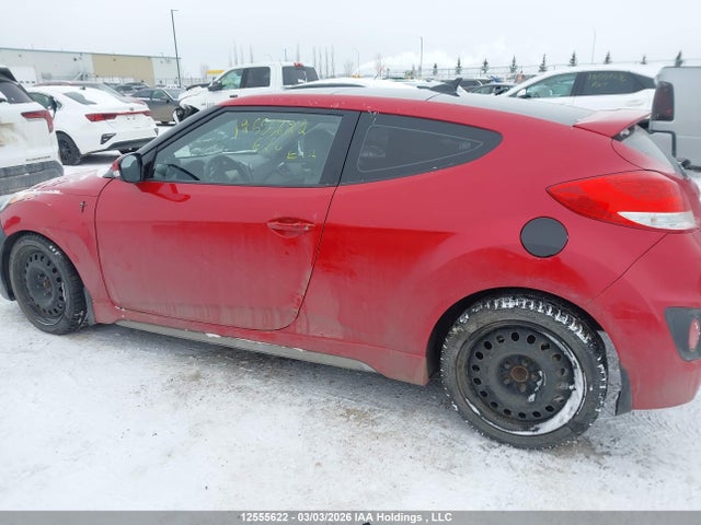12555622 :رقم المزاد ، KMHTC6AE1DU127027 vin ، 2013 Hyundai Veloster Turbo مزاد بيع