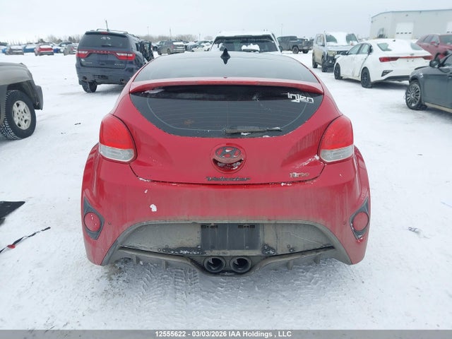 12555622 :رقم المزاد ، KMHTC6AE1DU127027 vin ، 2013 Hyundai Veloster Turbo مزاد بيع