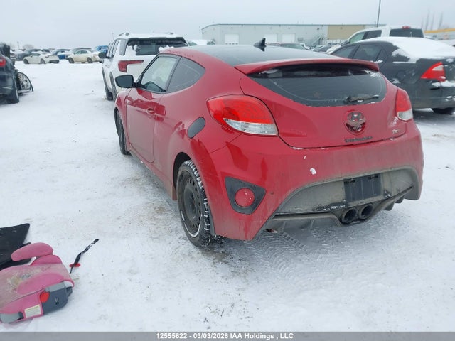 12555622 :رقم المزاد ، KMHTC6AE1DU127027 vin ، 2013 Hyundai Veloster Turbo مزاد بيع