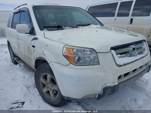2007 Honda Pilot Ex-l მანქანა იყიდება აუქციონზე, vin: 2HKYF18687H000177, აუქციონის ნომერი: 12555631